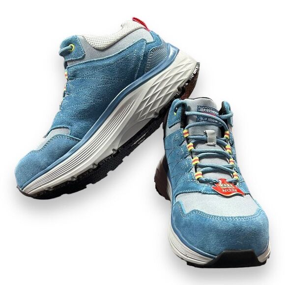 Skechers Womens Max Cushioning Arch Fit Work & Safety Boots Sz 7.5 - Picture 5 of 8